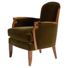 Jules Leleu, Art Deco Armchair, France, circa 1940