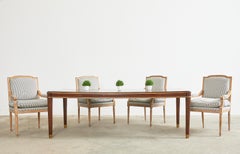 Jules Leleu Attributed French Art Deco Dining Writing Table