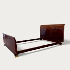 Struttura del letto Jules Leleu del 1940 circa