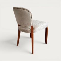 Chaise Jules Leleu, vers 1935, signée