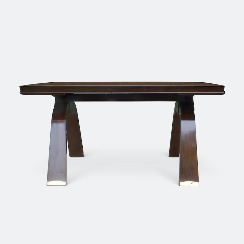 Mid-20th Century Jules Leleu Dining Table / Desk circa 1937 For Sale