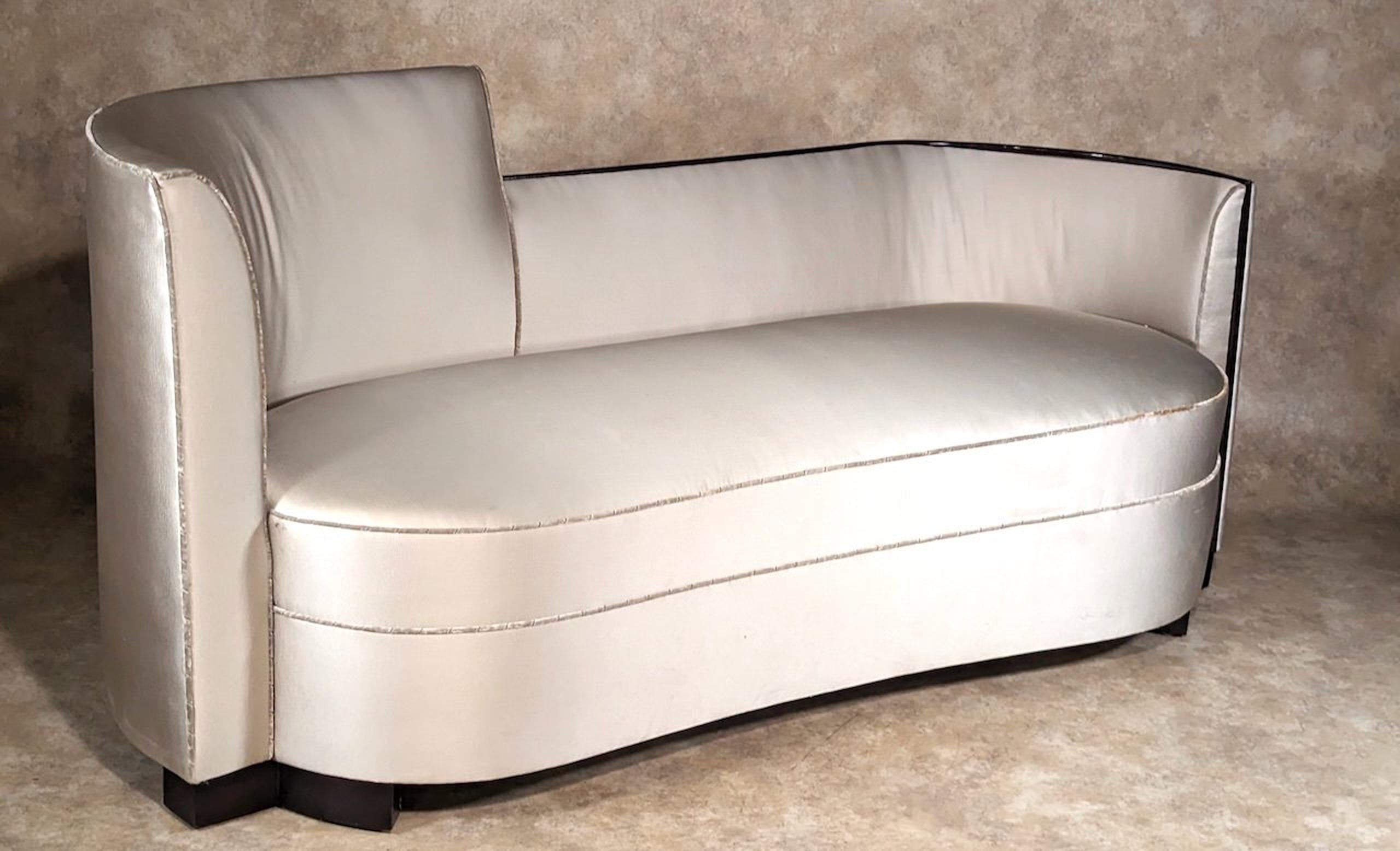 Jules Leleu Sofá francés Art Déco Art Decó en venta