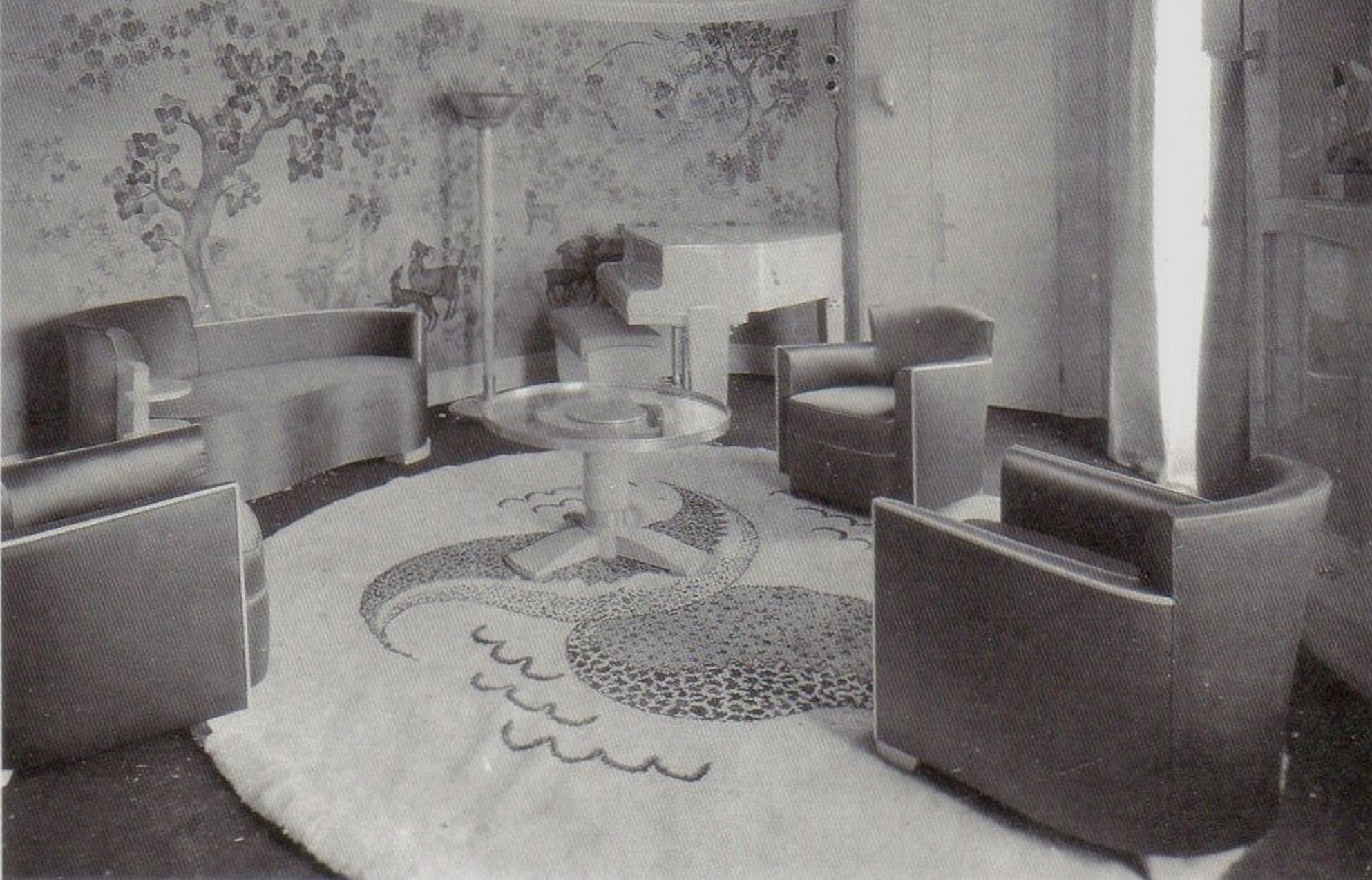 Jules Leleu Sofá francés Art Déco en venta 1