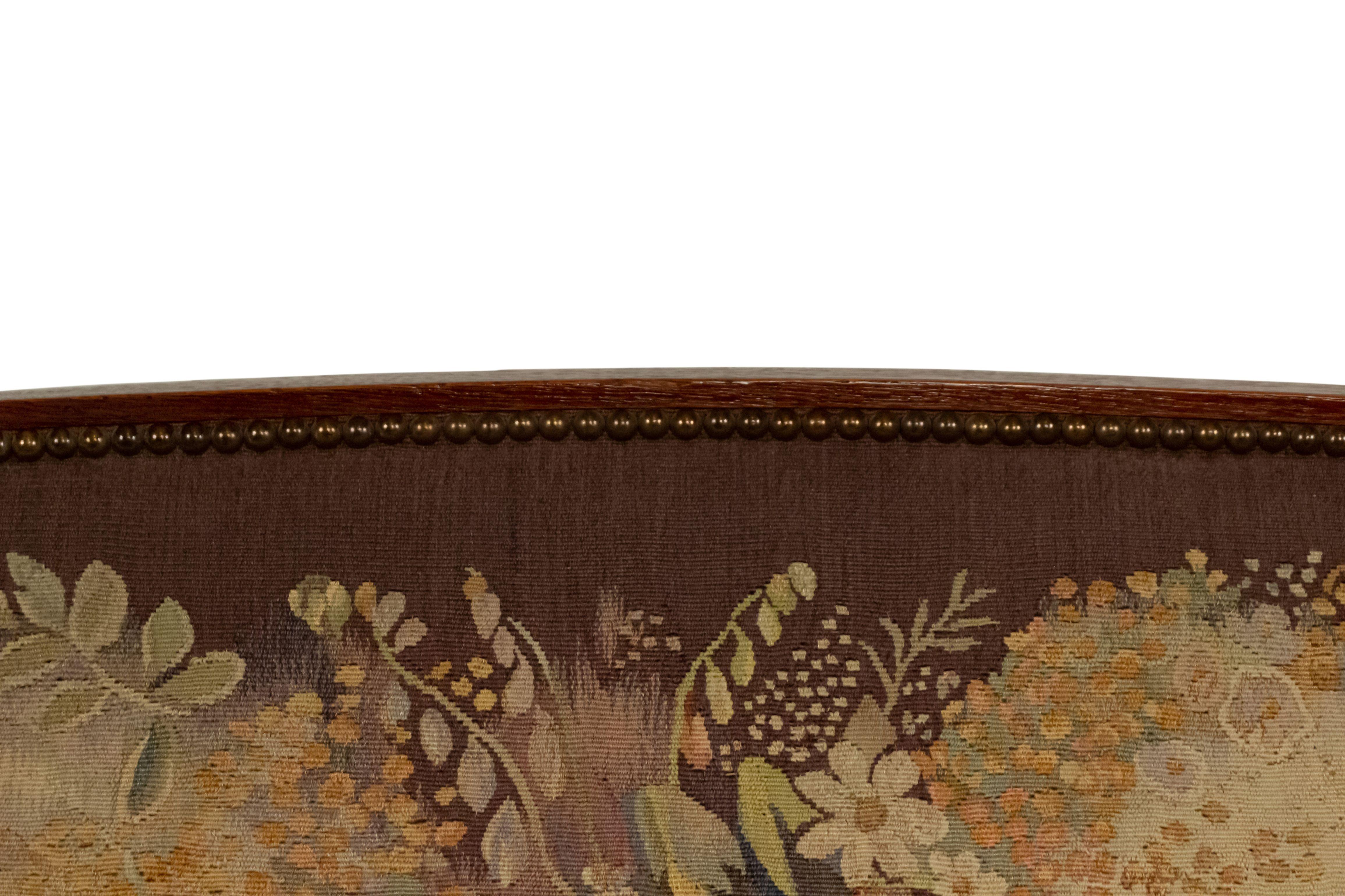 French Art Deco Tapestry Loveseat For Sale 7