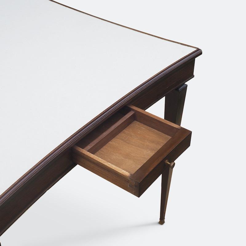 French Jules Leleu Inlaid Card and Games Table