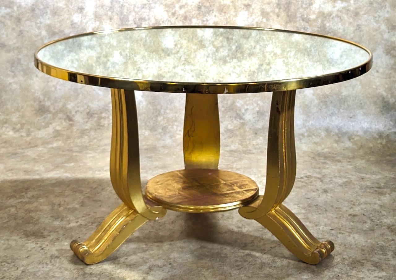 Mid-Century Modern Table basse Jules Leleu en vente