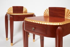 Jules Leleu, Pair of Bedside Tables, circa 1925