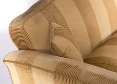 Jules Leleu Sofa with Macassar Ebony Feet, France, circa 1930