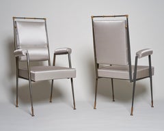 Paire de chaises Jules Leleu