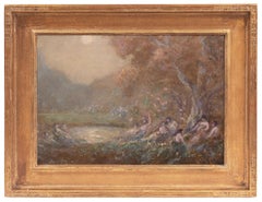 'Nymphs by Moonlight', Art Institute of Chicago, Oakland Museum, Mark Hopkins