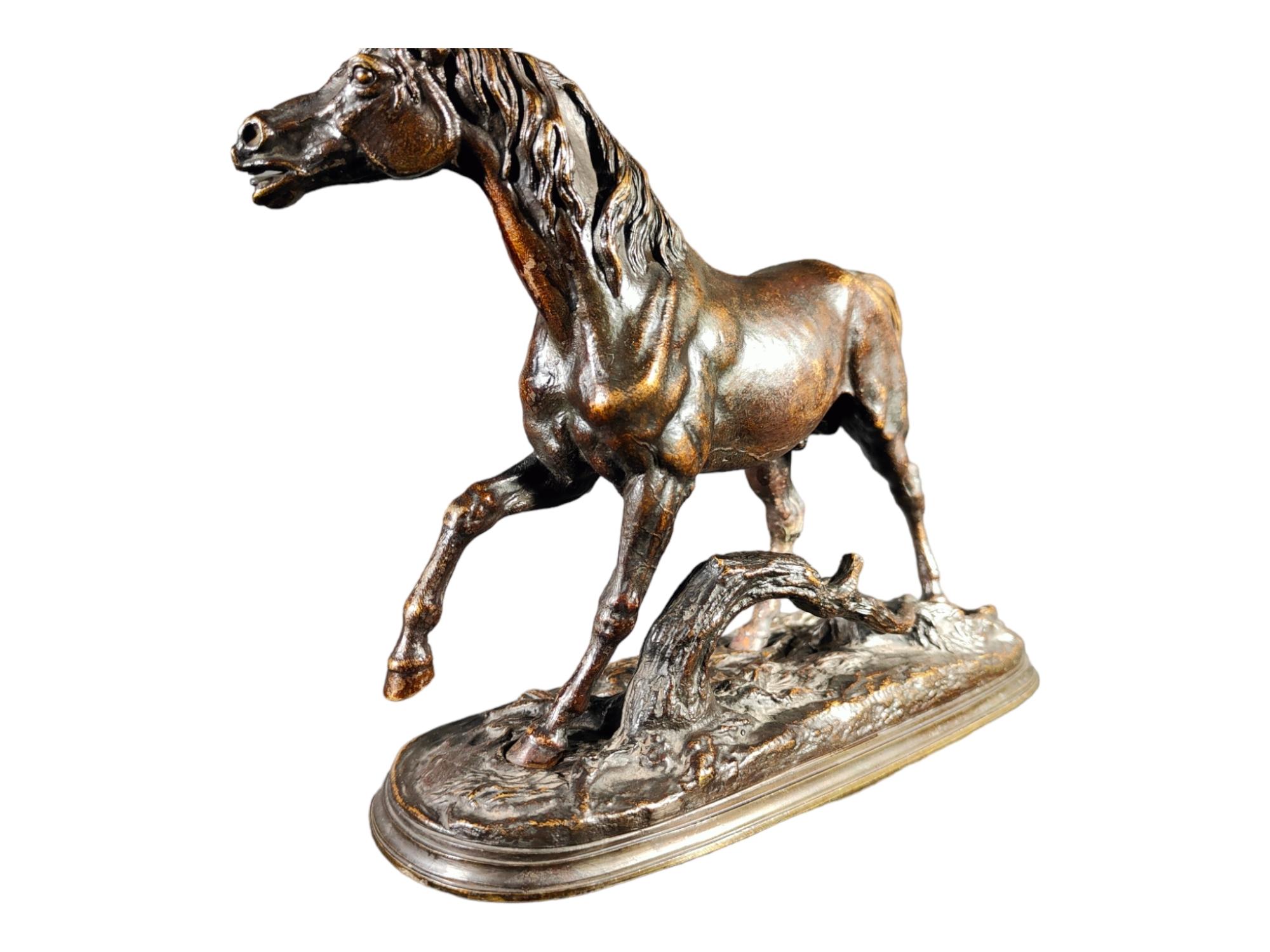 Jules Moigniez Bronze Horse For Sale 1