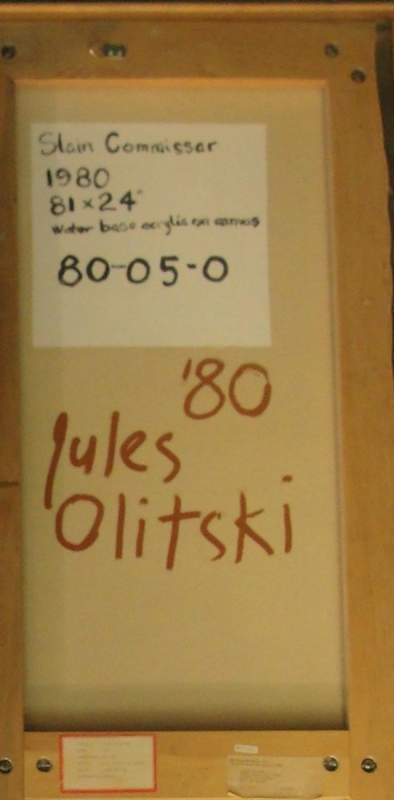 SLAIN COMMISSAR – Painting von Jules Olitski
