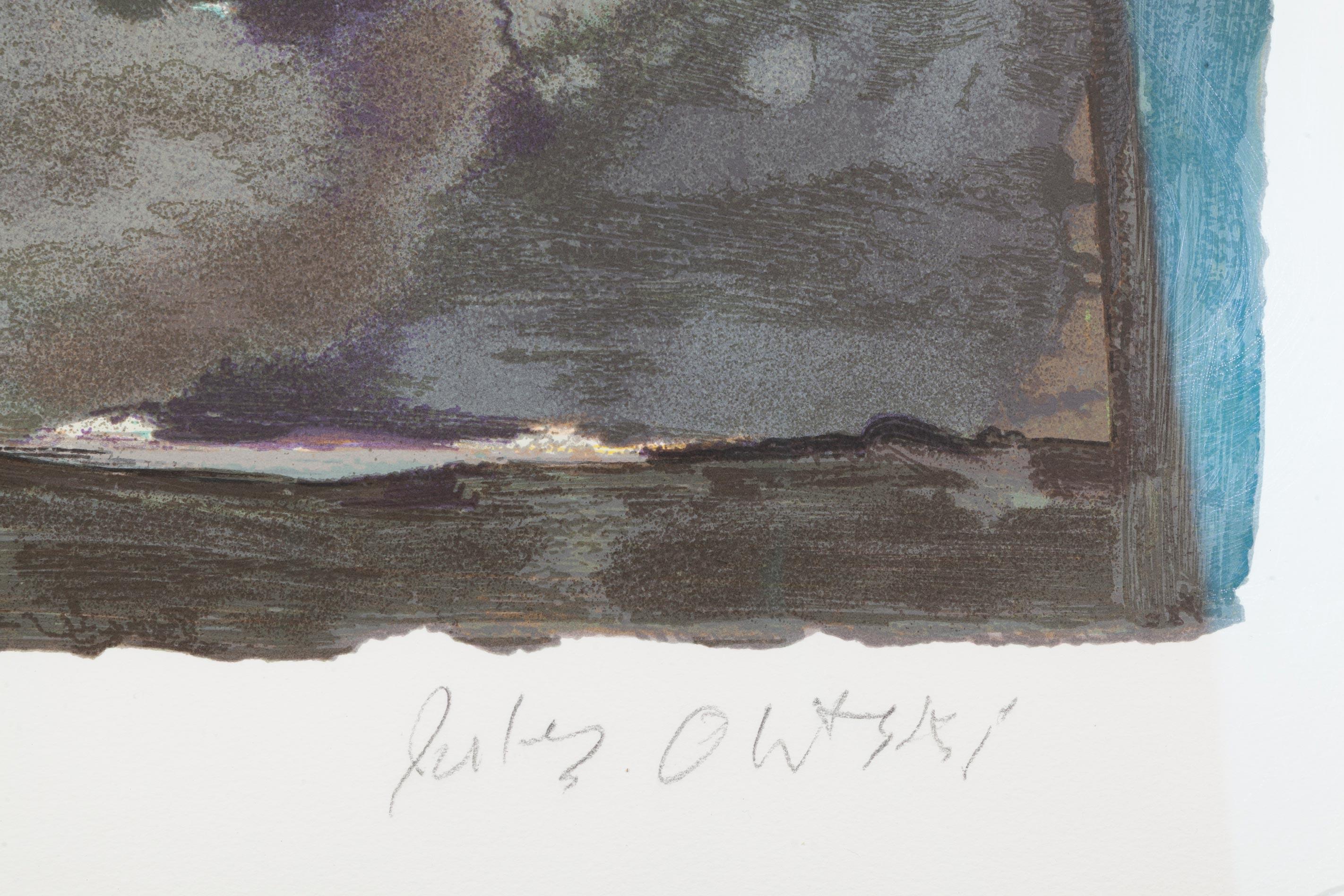 Elegie (Abstrakt), Print, von Jules Olitski