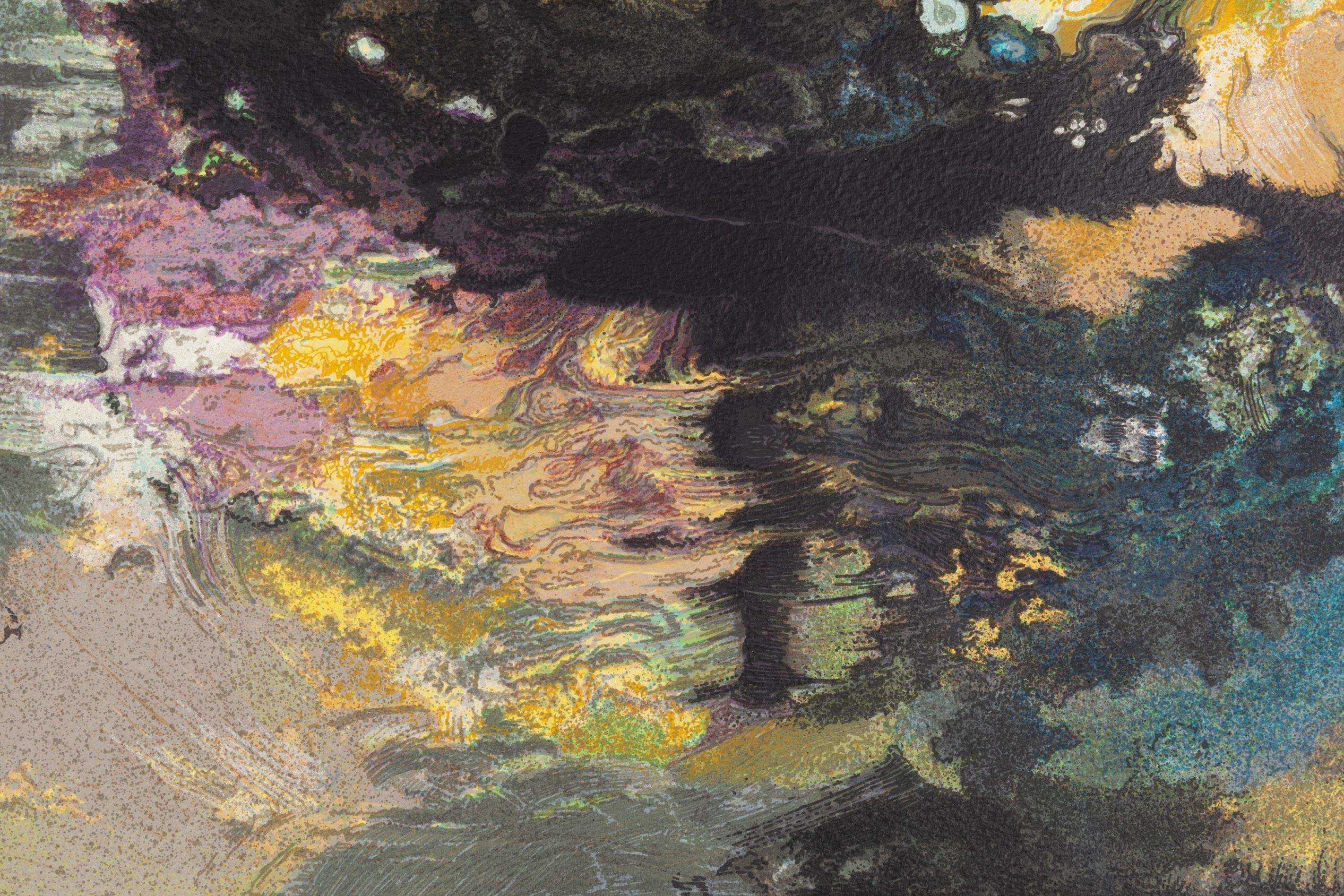 
Jules Olitski (russisch-amerikanisch, 1922 - 2007) war ein in Russland geborener amerikanischer Künstler, der in den 1960er Jahren eine entscheidende Rolle bei der Entwicklung der Farbfeldmalerei spielte. Geboren als Jevel Demikovsky in Snovsk,