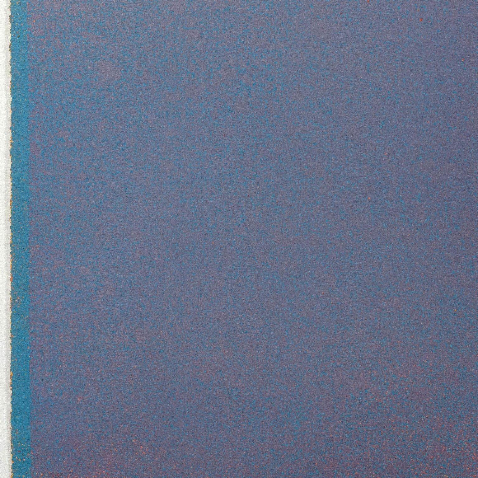 GRAPHIC SUITE I (MAUVE/BLUE) - Abstract Expressionist Print by Jules Olitski