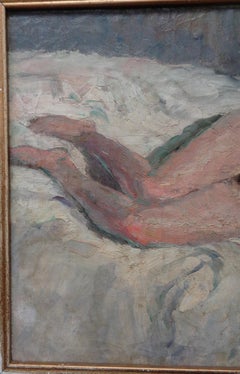 Figurative Nude Painting by Jules Pages 1867 - 1946 American, California, artist