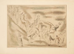 Cendrillon, Impressionist Etching by Jules Pascin