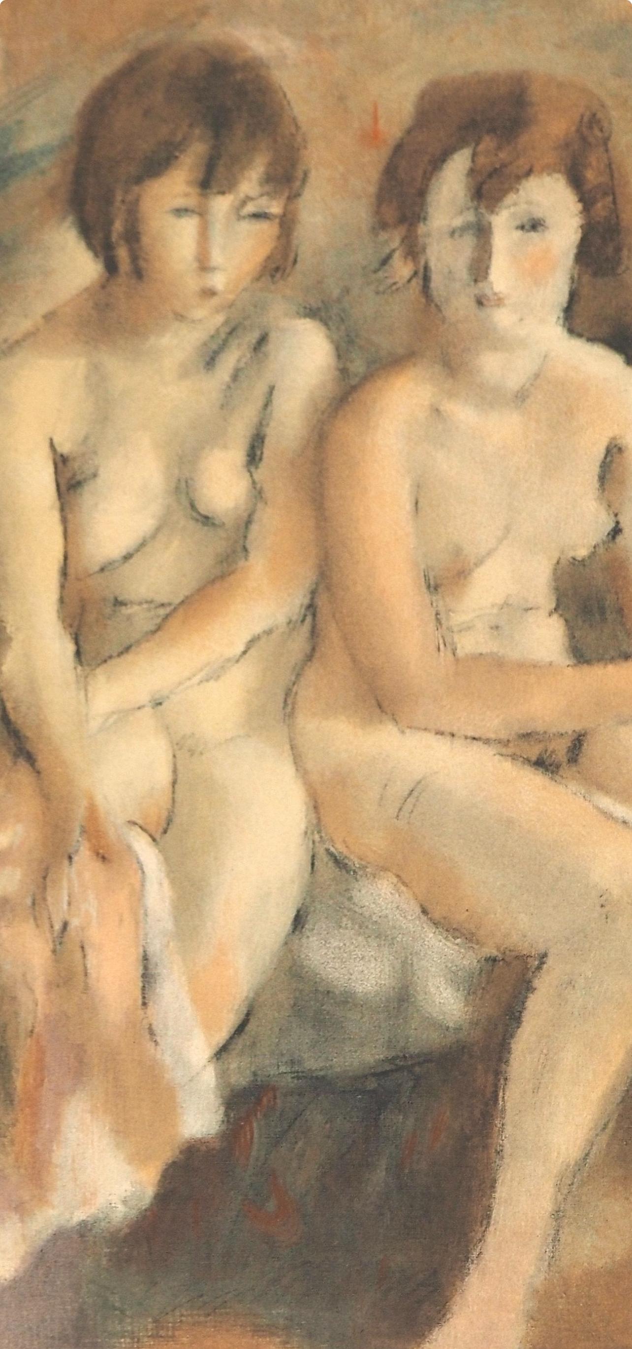 Pascin, Deux nus, Pascin (after) - Print by Jules Pascin