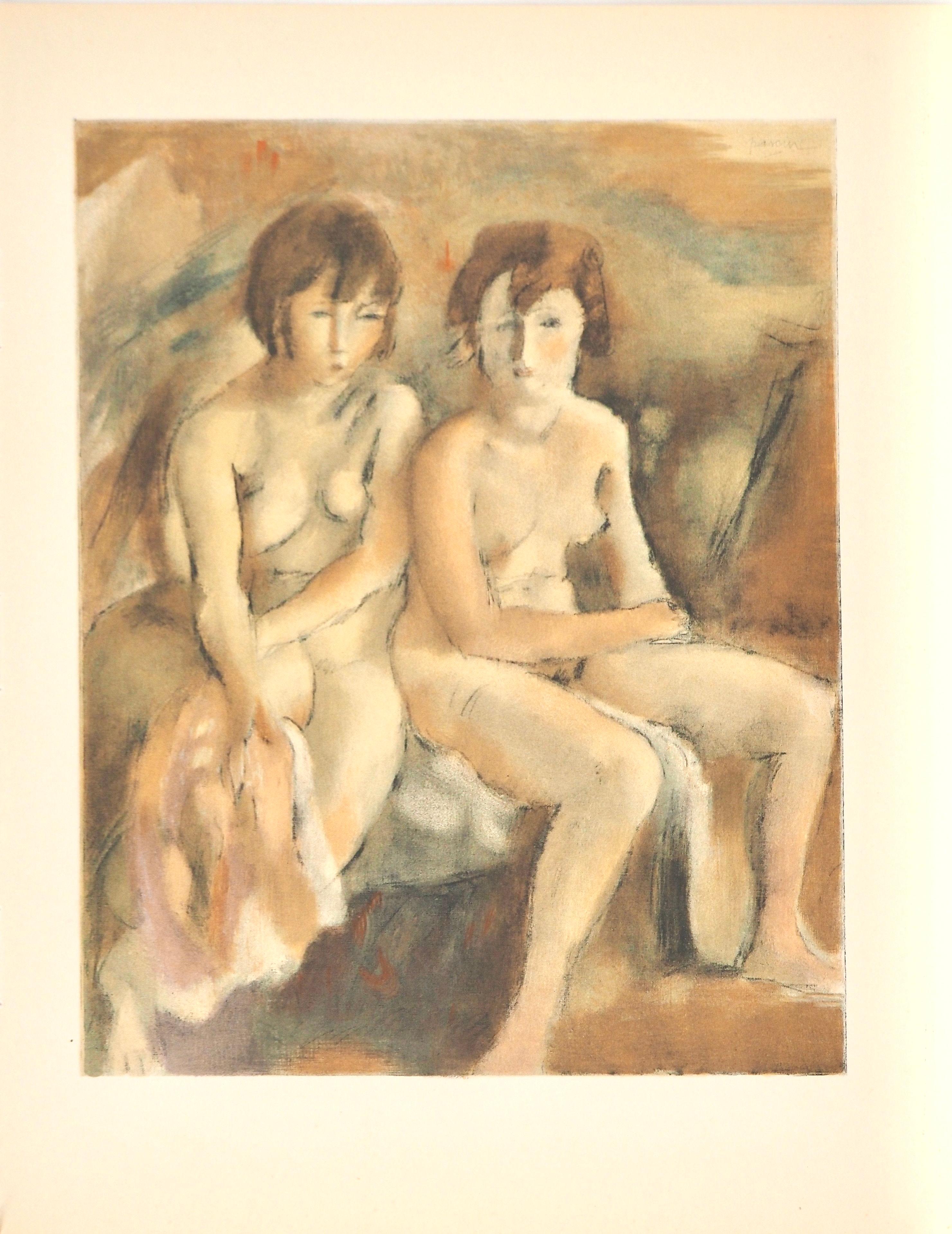 Lithograph on grand vélin Renage paper. Paper Size: 12.25 x 9.5 inches. Inscription: Unsigned and unnumbered, as issued. Notes: From the album, Pascin, 1954. Published by Éditions du livre, Monte-Carlo, under the direction of André Sauret,