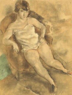 Pascin (tariff free*), Femme dans un fanteuil, Pascin (after)