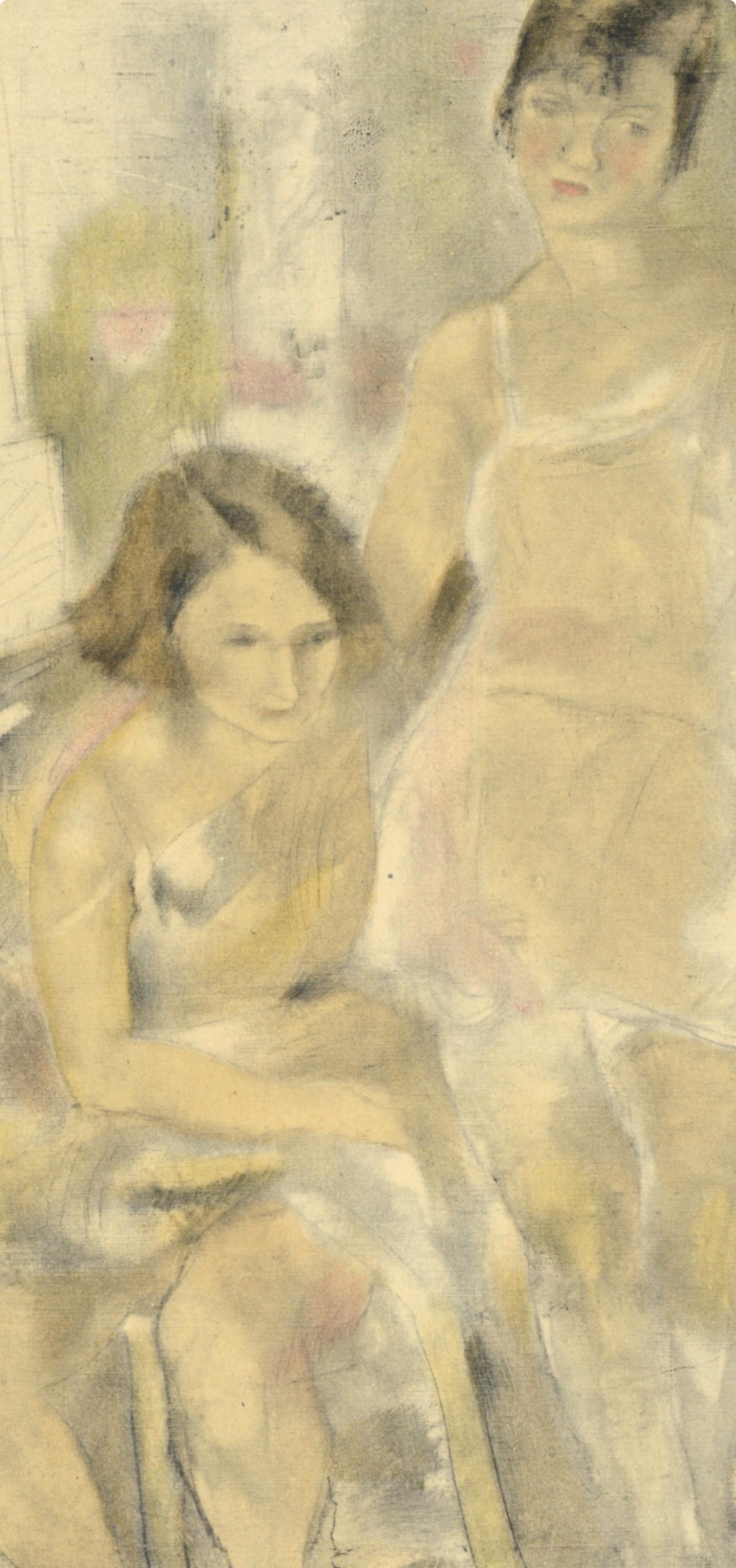 Pascin, Ginette et Mireille, Pascin (after) - Print by Jules Pascin