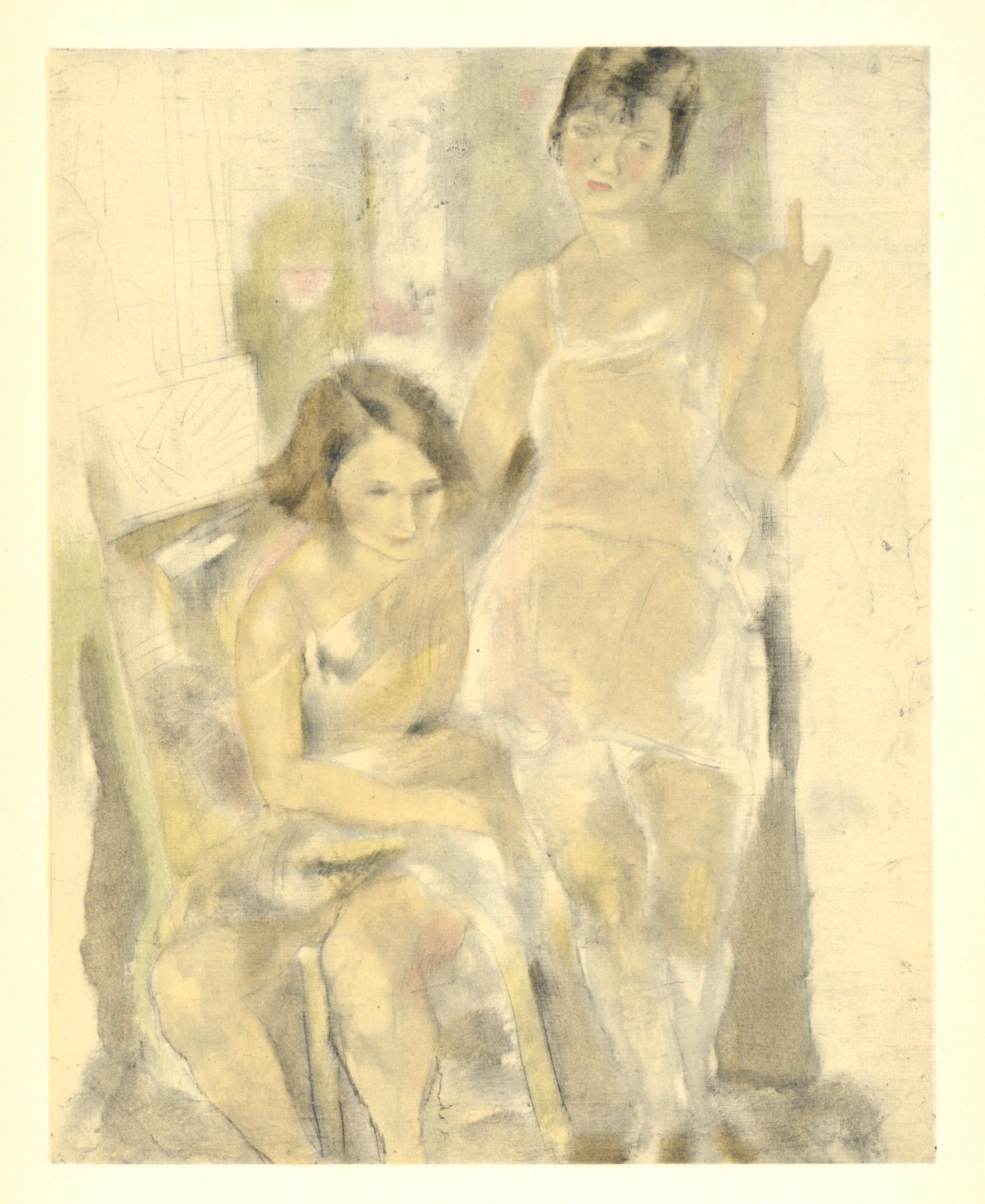 Lithographie auf Grand Vélin Renage Papier. Papierformat: 12,25 x 9,5 Zoll. Beschriftung: Unsigniert und nicht nummeriert, wie ausgegeben. Anmerkungen: Aus dem Album, Pascin, 1954. Herausgegeben von Éditions du livre, Monte-Carlo, unter der Leitung
