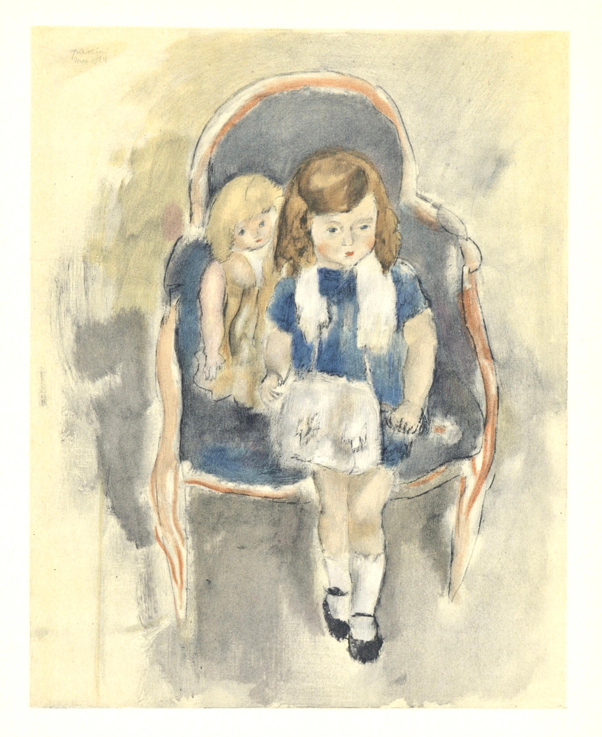 Lithographie sur papier grand vélin Renage. Taille du papier : 12.25 x 9.5 pouces. Inscription : Signé dans la plaque et non numéroté, tel que publié. Notes : Extrait de l'album Pascin, 1954. Publié par les Éditions du livre, Monte-Carlo, sous la