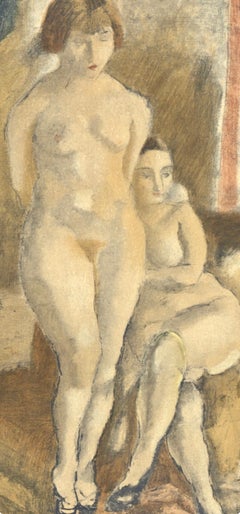 Jules Pascin, The Two Models, from Pascin, 1954 (after)