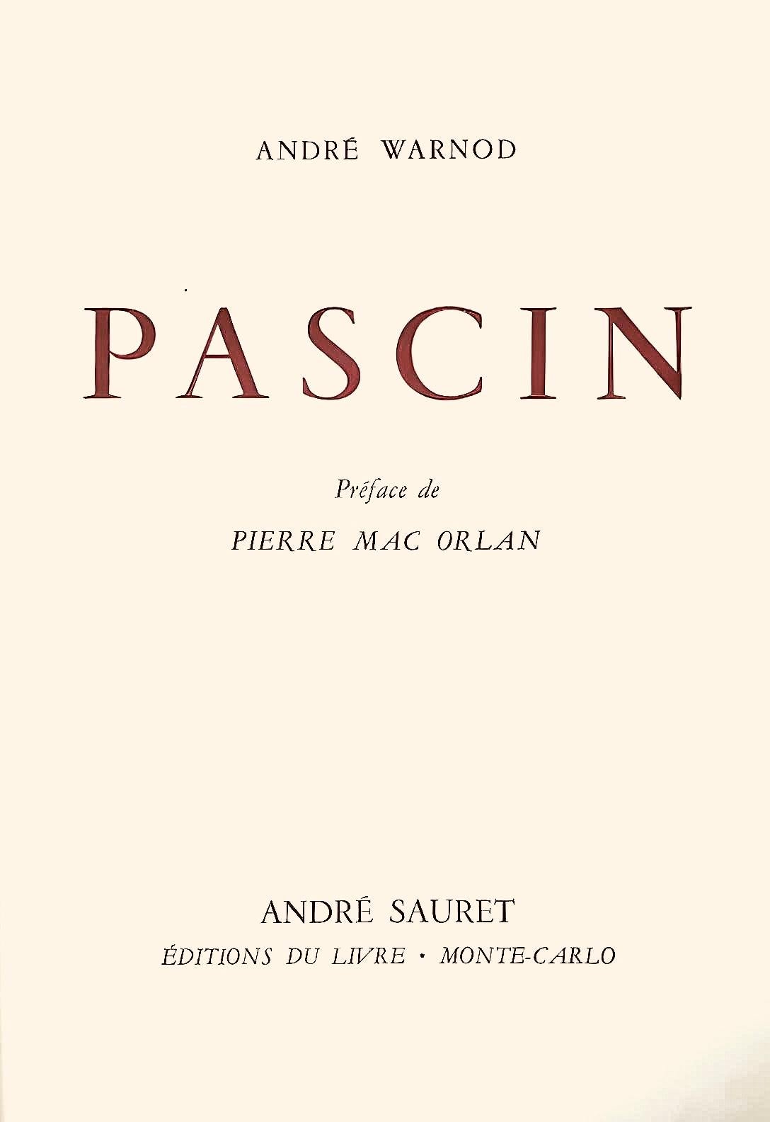 Pascin, Les deux modèles, Pascin (after) For Sale 1