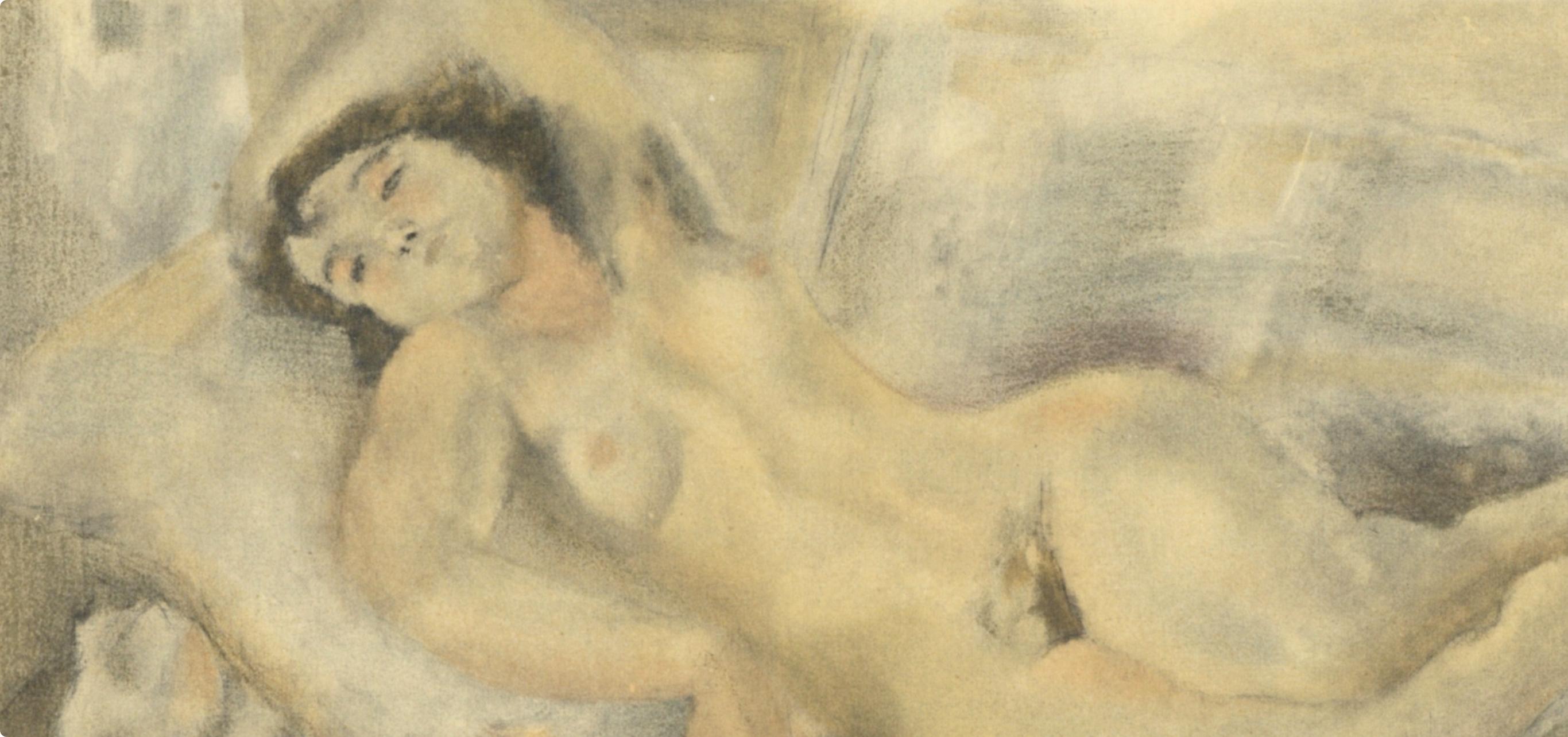 Pascin, Manolita, Pascin (nach) (Post-Impressionismus), Print, von Jules Pascin