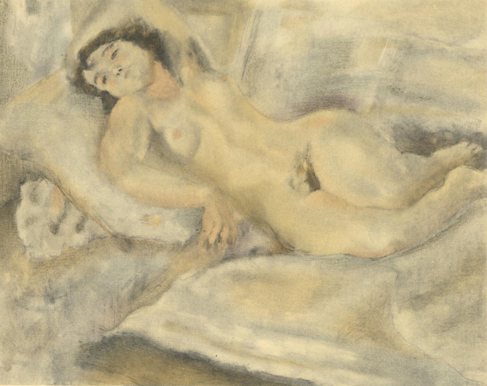 Jules Pascin Figurative Print – Pascin, Manolita, Pascin (nach)
