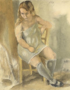 Pascin, Marcelle à la Chemise bleue, Pascin (nach)