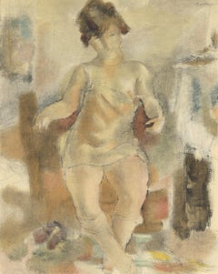 Pascin, Nu à la chemisette rose, Pascin (after)