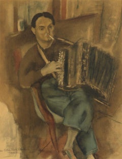 Pascin, Porträt von Pierre Mac Orlan, Pascin (nach)