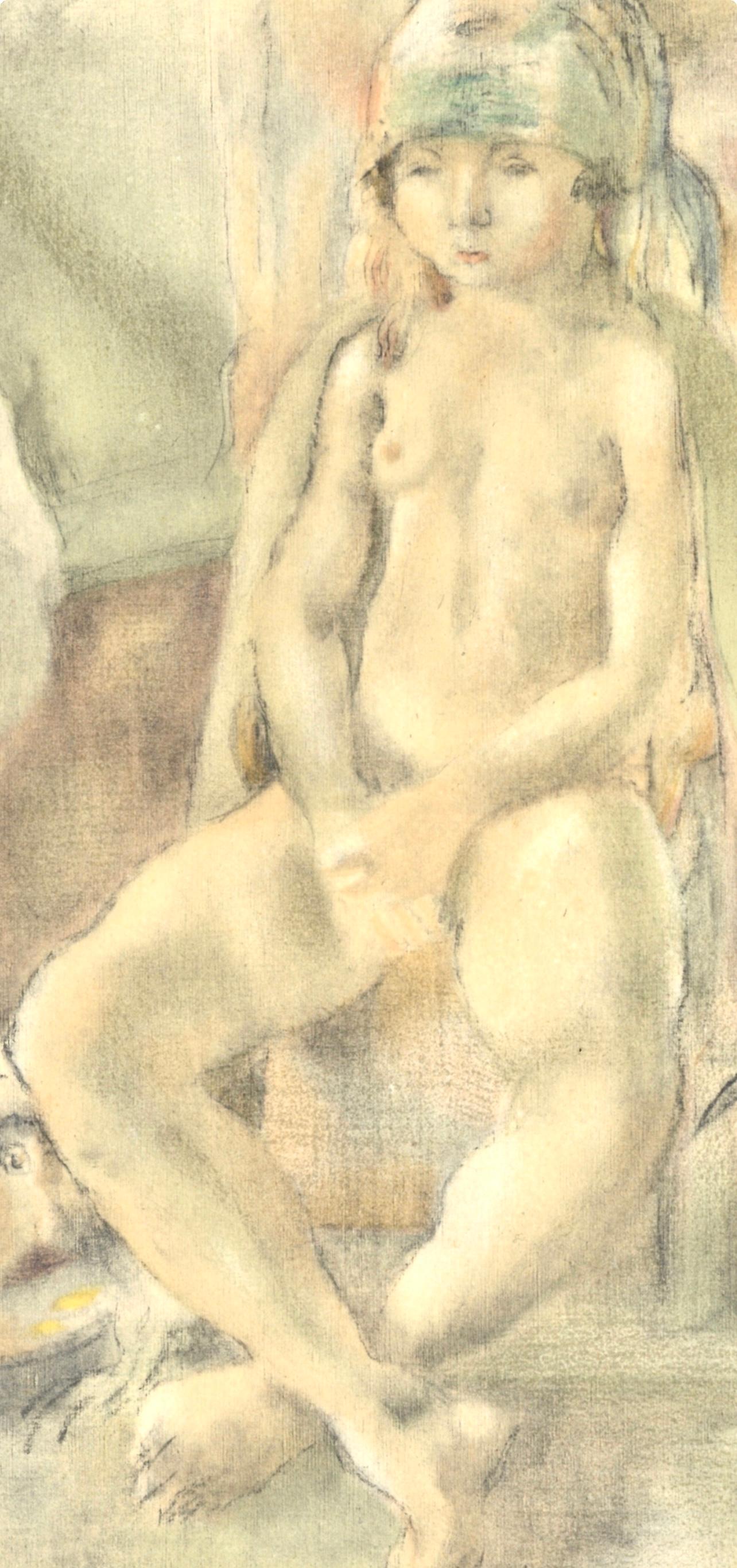 Pascin (tariff free*), Salomé, Pascin (after) - Print by Jules Pascin