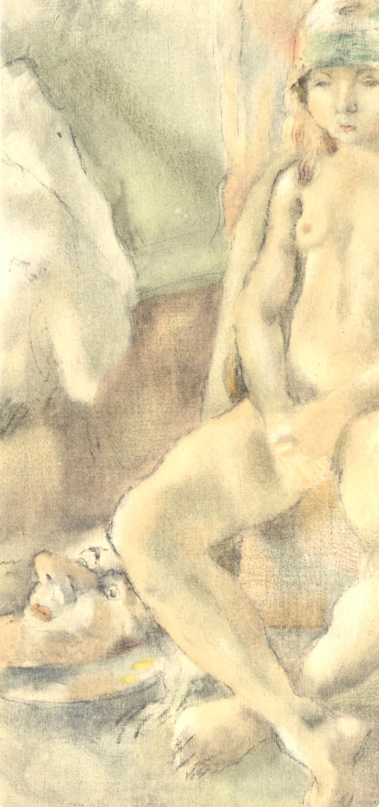 Pascin (tariff free*), Salomé, Pascin (after) - Modern Print by Jules Pascin
