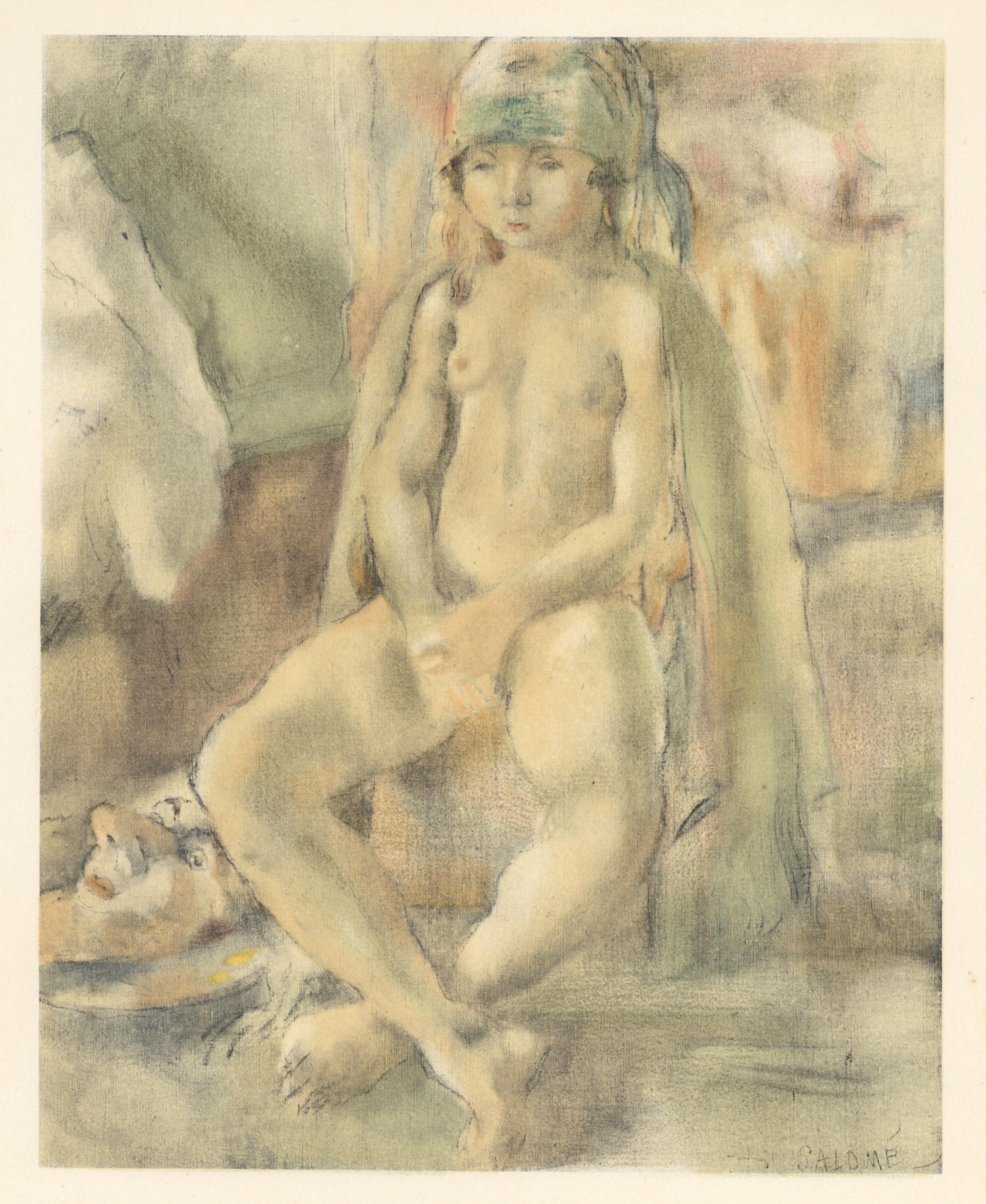 Support : Lithographie sur papier grand vélin Renage
Année : 1954
Taille du papier : 12.25 x 9.5 pouces
Inscription : Non signé et non numéroté, tel que publié
Notes : Extrait de l'album Pascin, 1954. Publié par les Éditions du livre, Monte-Carlo,