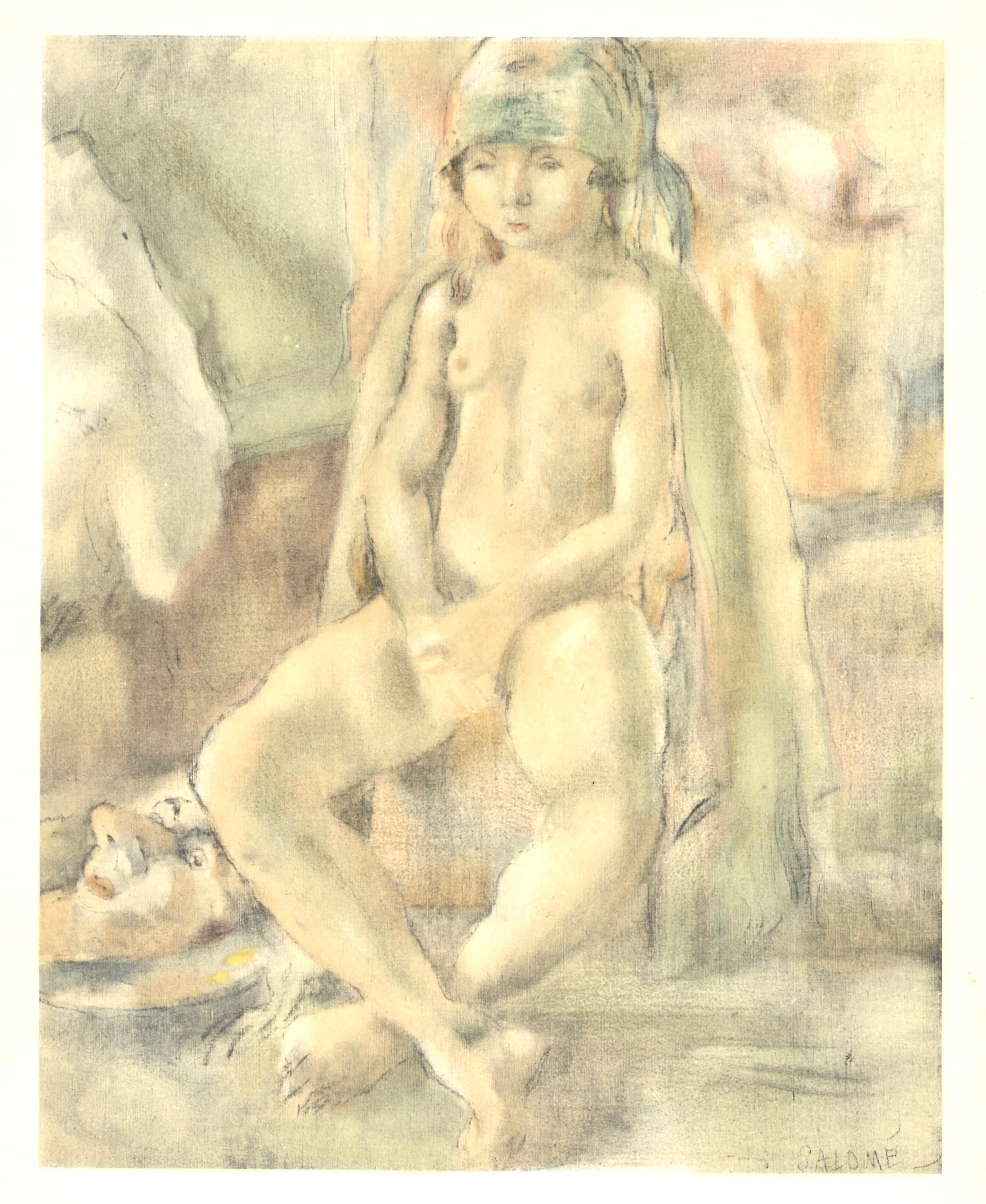 Lithograph on grand vélin Renage paper. Paper Size: 12.25 x 9.5 inches. Inscription: Unsigned and unnumbered, as issued. Notes: From the album, Pascin, 1954. Published by Éditions du livre, Monte-Carlo, under the direction of André Sauret,