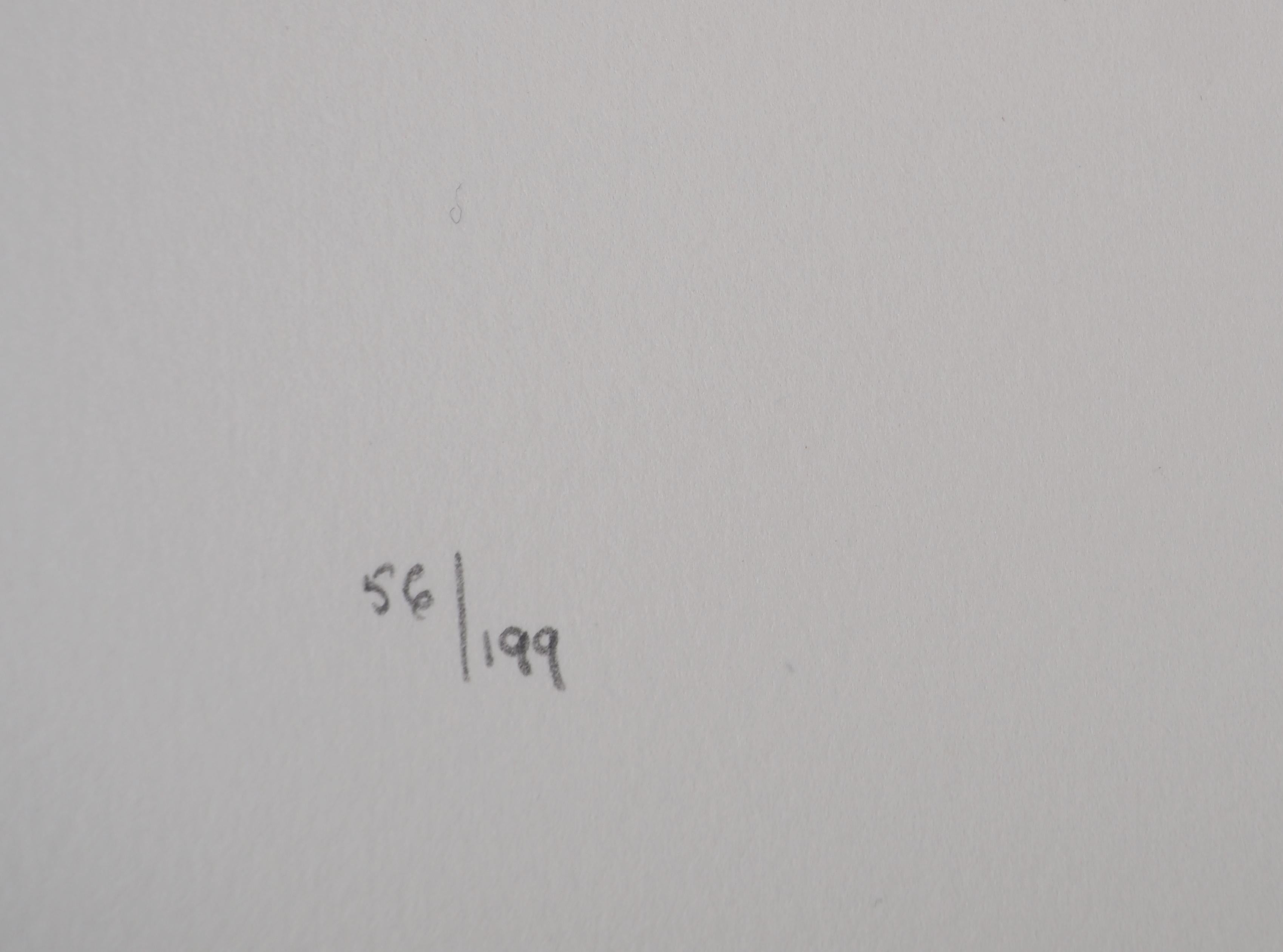 Jules Perahim (1914-2008)
Bonne récolte, 1974

Lithographie originale
Signé au crayon par l'artiste.
Numéroté / 199
Sur vellum d'Arches 56 x 38 cm (c. 22 x 15 inches)

INFORMATION : Extrait du portfolio 