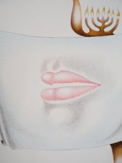 Literature : the Reader - Original lithograph, Signed