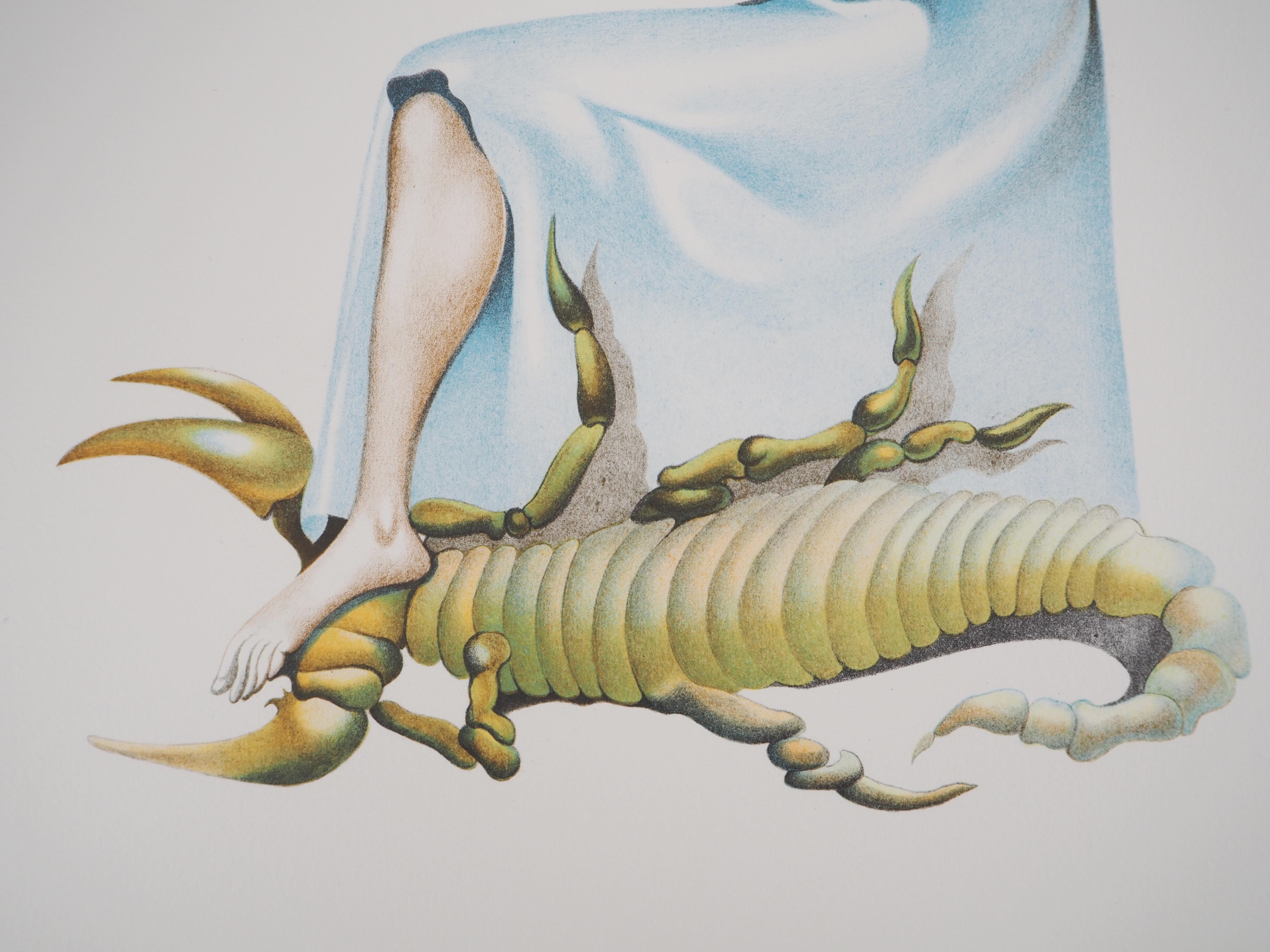 Jules Perahim (1914-2008)
Maternité mystique : enfant avec une pomme, 1974

Lithographie originale
Signé au crayon par l'artiste.
Numéroté / 199
Sur vellum d'Arches 56 x 38 cm (c. 22 x 15 inches)

INFORMATION : Extrait du portfolio 
