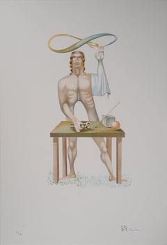 Il mistico Black-Smith - Litografia originale, firmata