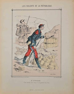 Cyriens – Originallithographie von Jules Renard – 19. Jahrhundert