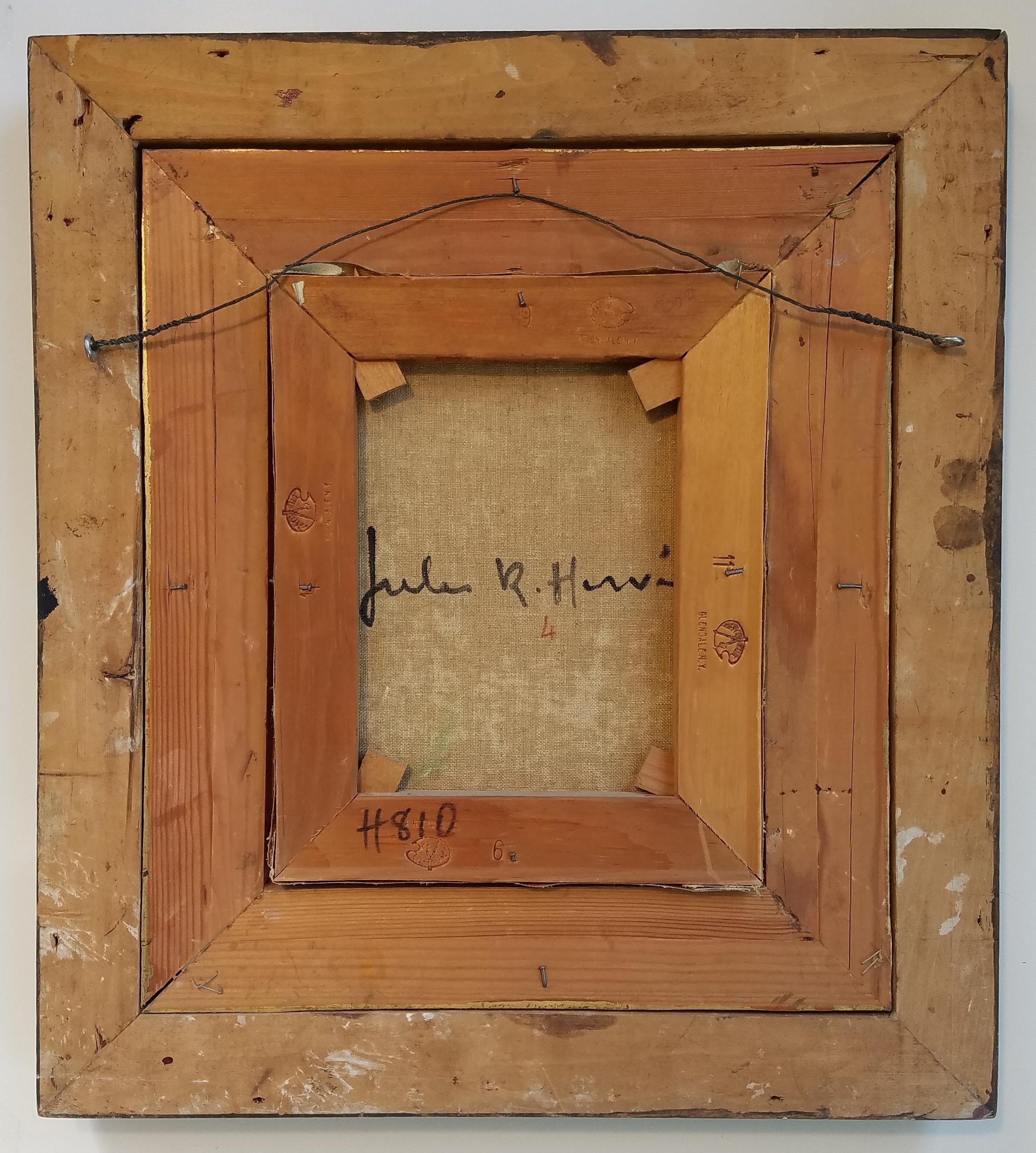 Jules Herve (französisch, 1887 - 1981)
Spiel mit Karos, um 1960
Öl auf Leinwand, Öl
10 5/8 x 8 5/8 Zoll
Signiert unten rechts; auf der Rückseite signiert

Der impressionistische Künstler von unserer Zeit, Jules Rene Herve, ist die Art von Künstler,
