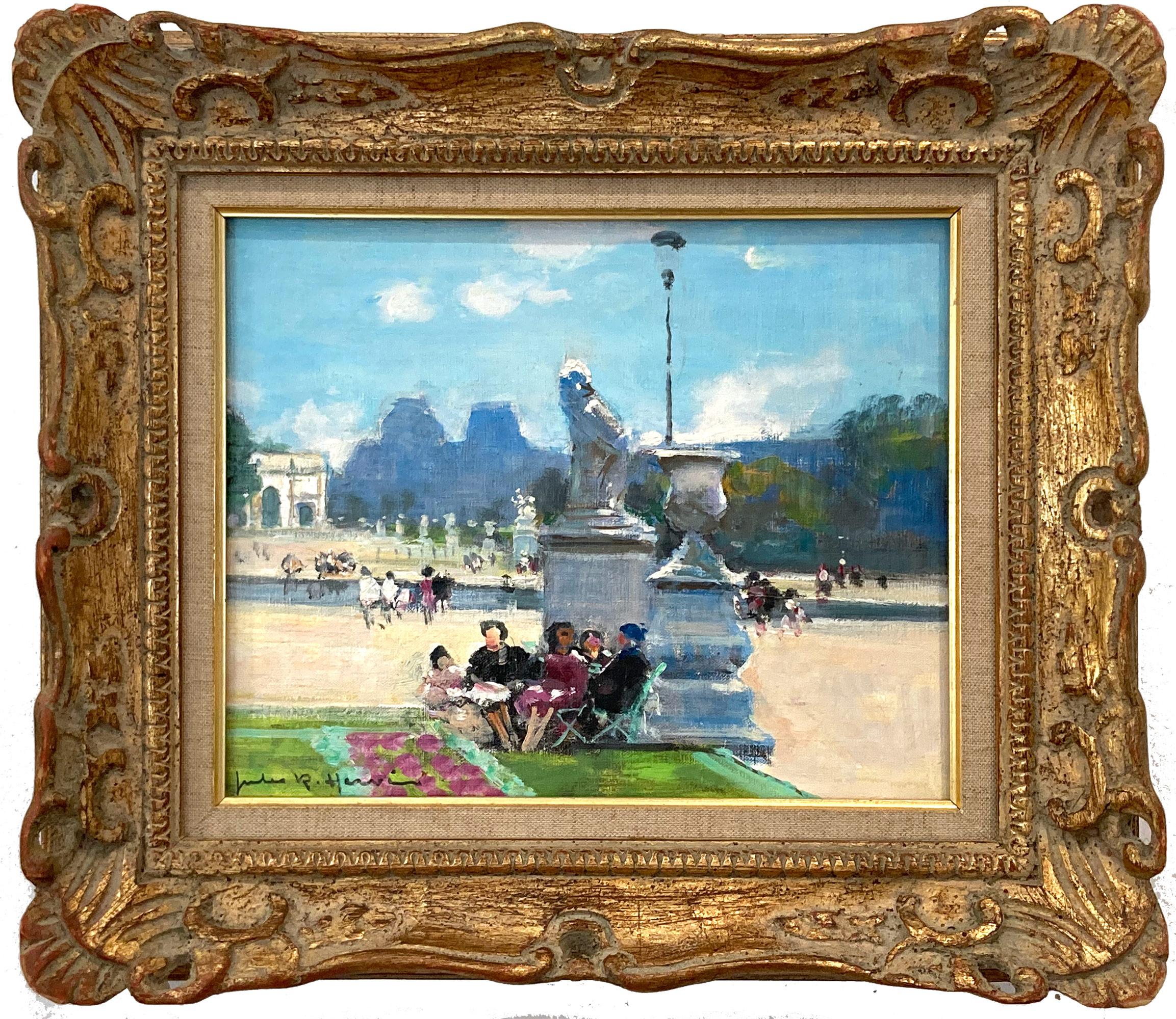 Femme Peintures - Paysage