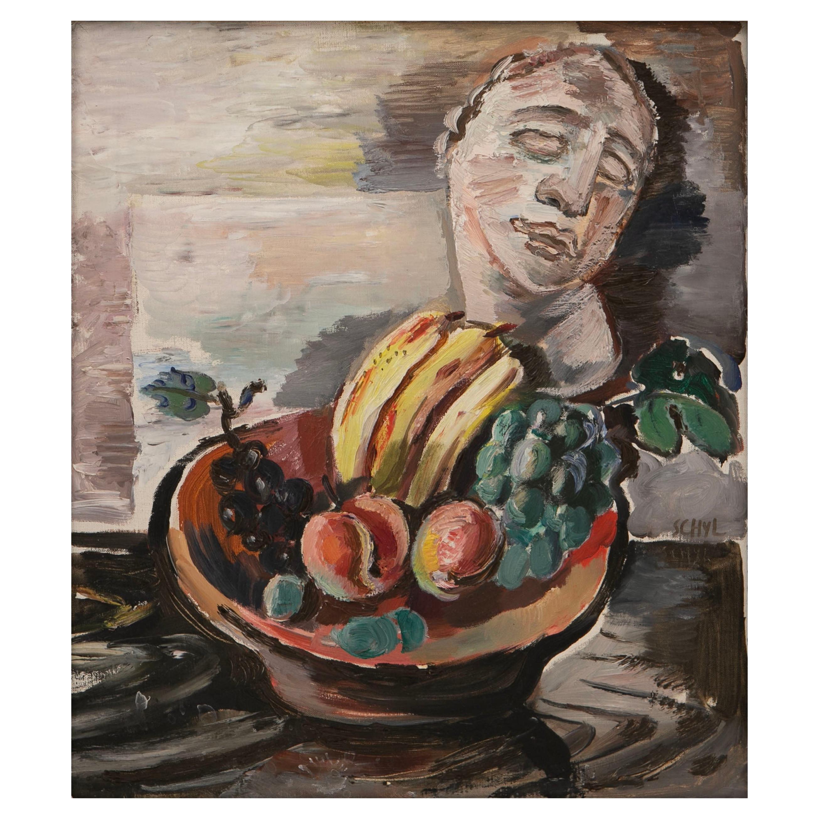 Jules Schyl, Still Life Painting For Sale