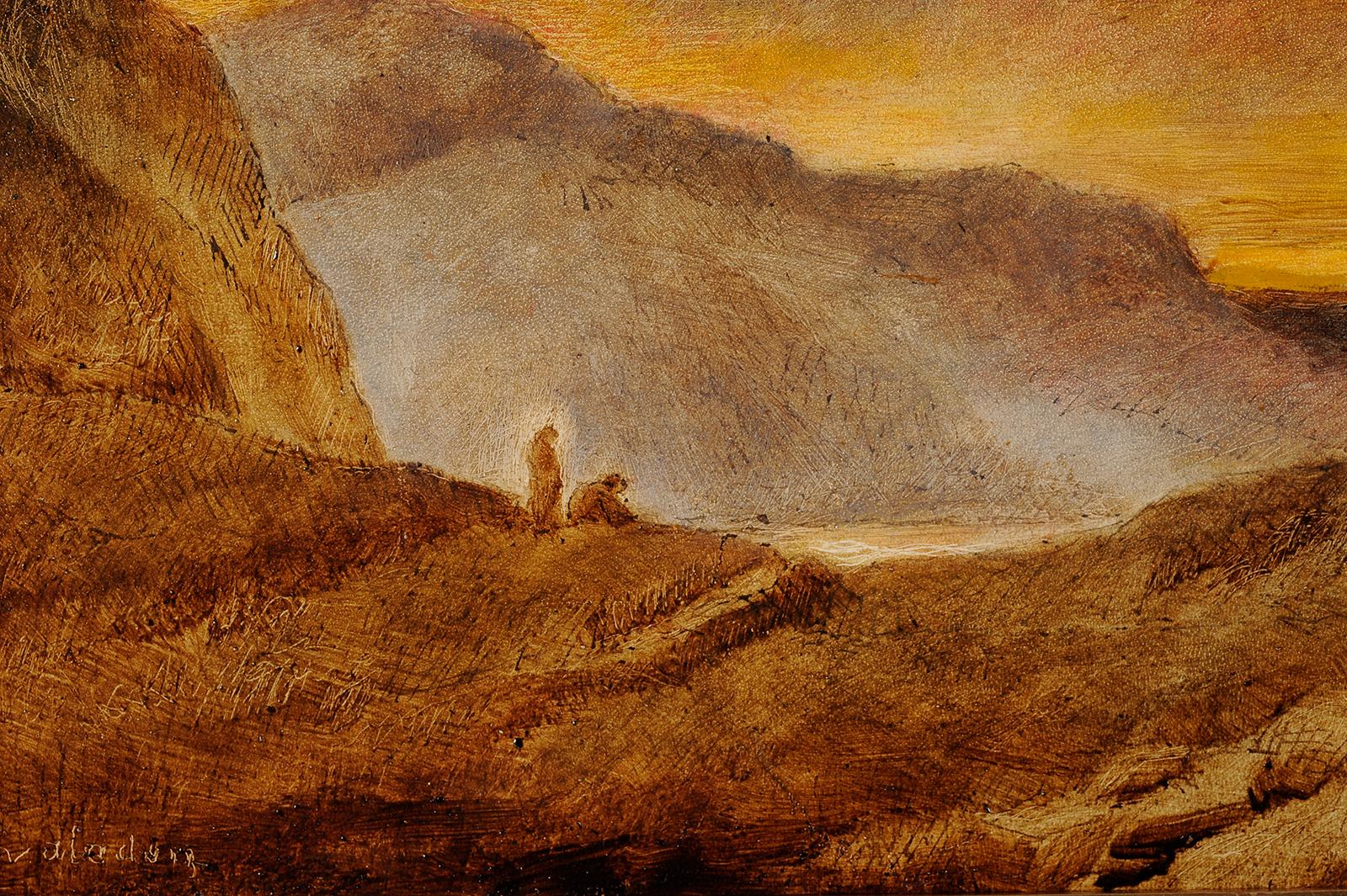 Noli me tangere - Soggetto cristiano - Painting Scuola francese di Jules Valadon