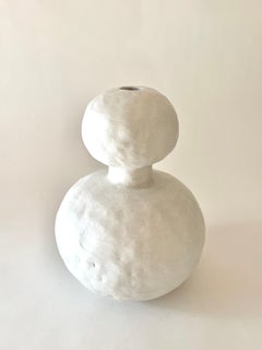 Jules White Vase by Meg Morrison