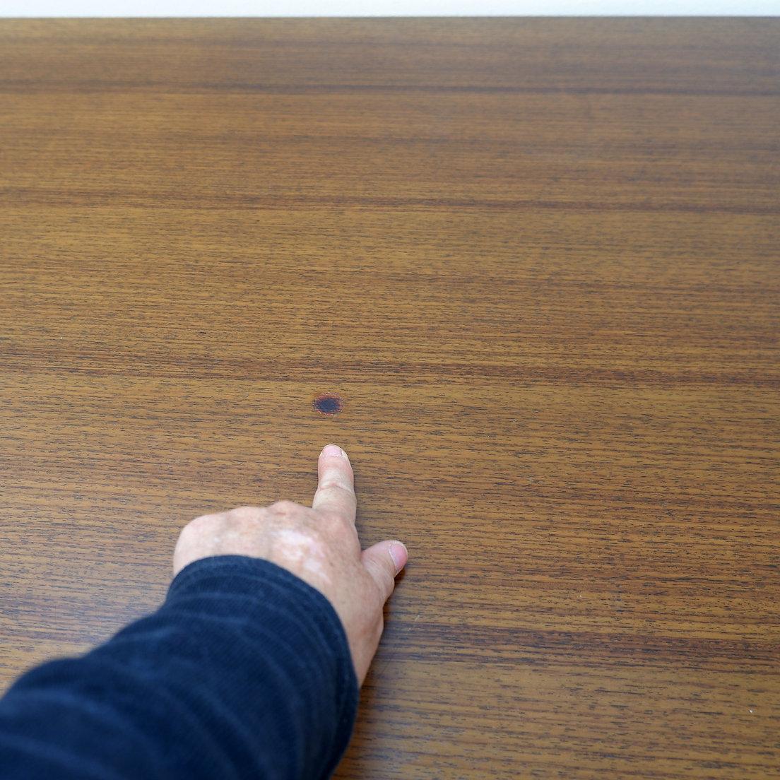 Jules Wabbes, “Cintree” Desk, ca. 1960 For Sale 8