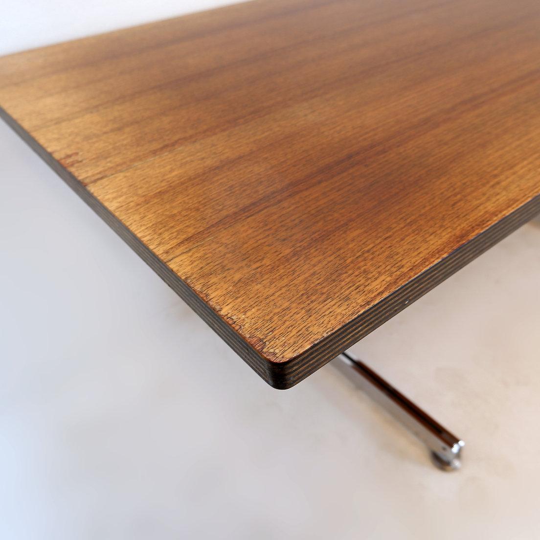 20th Century Jules Wabbes, “Cintree” Desk, ca. 1960 For Sale